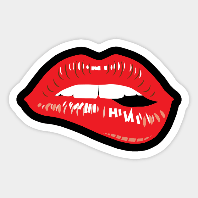 Lips Mask Sticker by glowU